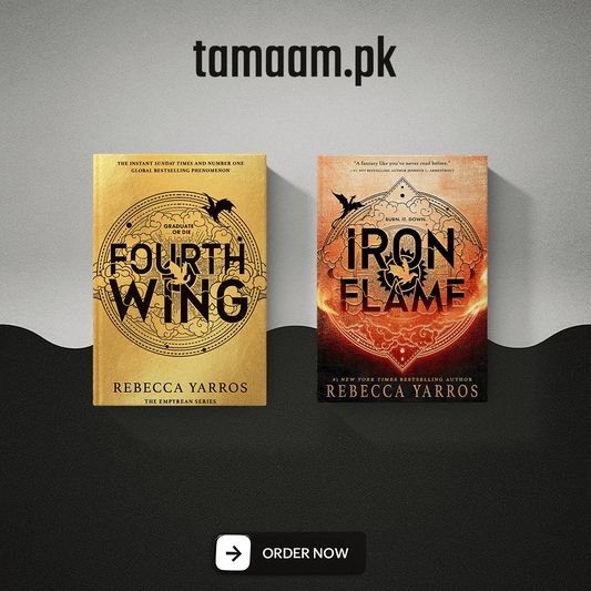 Fourth Wing & Iron Flame Fantasy Book Set (Premium, Hardcover Collector's Edition)