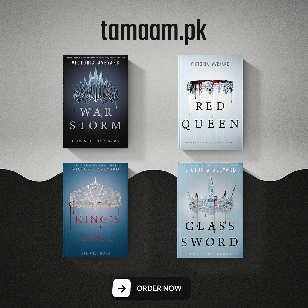Red Queen Series Complete 4-Book Set (Premium)